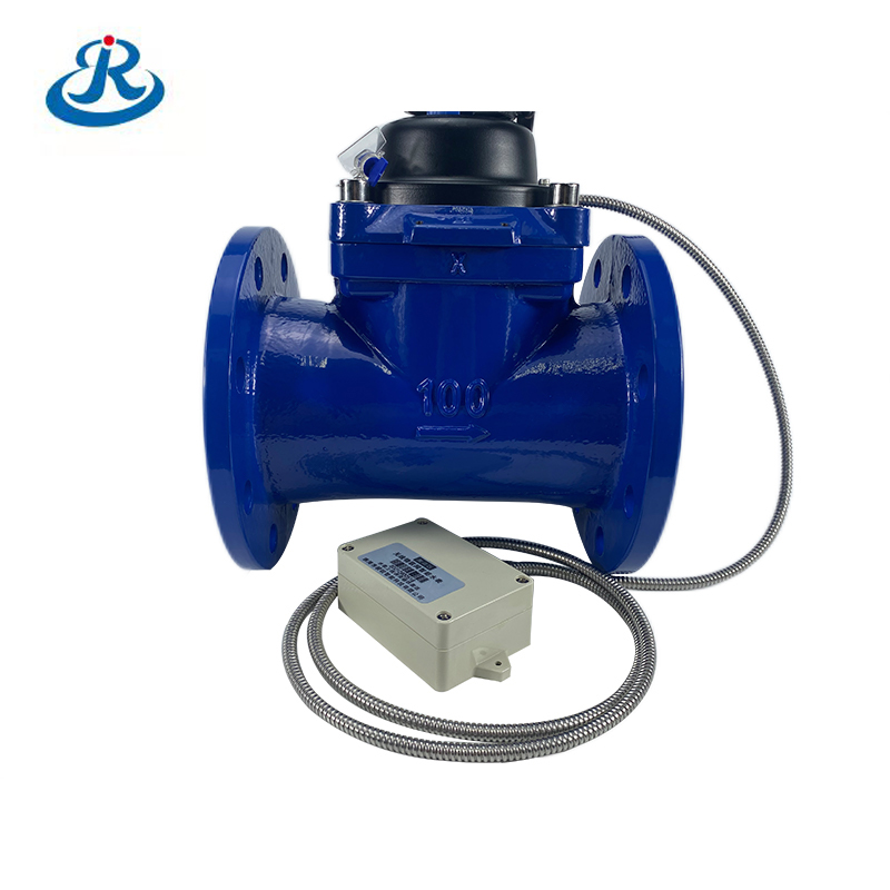 Remote direct reading hot water meter